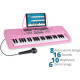 McGrey BK-4910PK Clavier 49 Touches Et Support De Partitions Rose