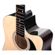 Classic Cantabile WS-10NAT-CE Guitare Western Nature avec Micro