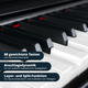 Classic Cantabile DP-230 SM E-Piano zwart mat Set