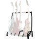 K&M 17525 5-fach E-Gitarrenständer "Guardian 5" Translucent