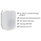 McGrey OLS-651WH Outdoor-Luidspreker 60 Watt Wit