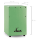 XDrum KC-37GN Cajón Infantil Verde Set con Escuela