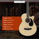 Classic Cantabile AB4-20CE-NT Basse Acoustique Natural