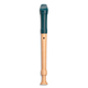 Mollenhauer Fipple "Dege" Flûte à Bec Soprano Bleu Marin Baroque