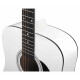 Classic Cantabile WS-10WH Westerngitarre weiß