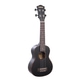 Cascha Premium Mahogany Soprano Ukulele Set Black