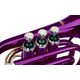 Classic Cantabile Brass TT-400 Bb-Taschentrompete violett