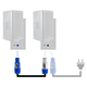 Pronomic Power Twist 5 Power Cable 5m 2x Set