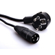 Pronomic Stage EUPPD-5 Câble Hybride Euro/PowP/DMX Compatible Schuko/Powercon + DMX 3 broches, 5m