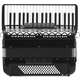 Classic Cantabile 96 Bass Akkordeon "Secondo V" Schwarz