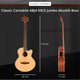 Classic Cantabile ABJ4-50CE-NT Basse Acoustique Jumbo Natural