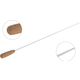 Classic Cantabile B-1 Baton White, Straight Cork Handle