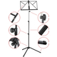 Classic Cantabile 100 Muziekstandaard Medium Zwart