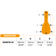 Ortega Economy Gigbag for 3/4 Classical Guitar