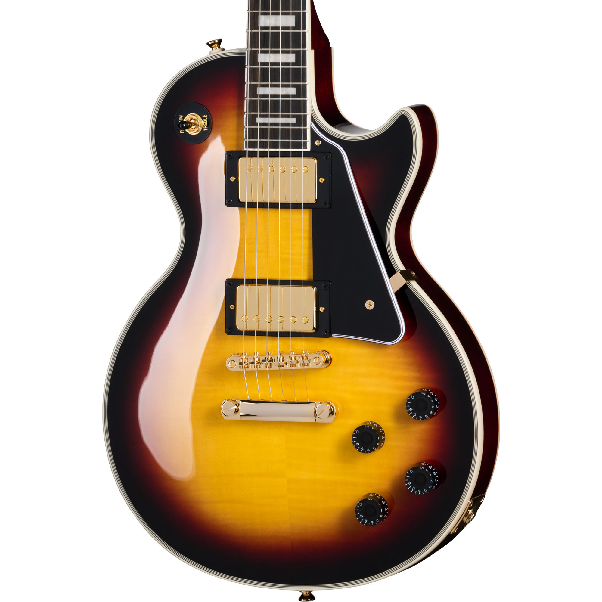 Epiphone Les Paul Custom Figured Triburst