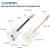 McGrey Rockit Guitare Électrique ST Set Complet White thumbnail 4