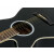 Dimavery AW-400 Guitare Western Gaucher Noire thumbnail 4