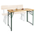 Stagecaptain BBT-119 Hirschgarten Bierzelttisch 119 cm Natur  - Retoure (Zustand: gut) thumbnail 4