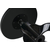 Classic Cantabile Pianohocker Velours Schwarz Hochglanz/Rot thumbnail 4