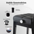 Classic Cantabile Pianostoel Premium Zwart Hoogglans thumbnail 4