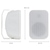 McGrey OLS-651WH Outdoor-Lautsprecher 60 Watt Weiß  - Retoure (Zustand: sehr gut) thumbnail 4
