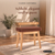 Classic Cantabile Banc De Piano Design Velours Chêne thumbnail 4