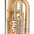 Miraphone Bb-Tuba Model 91 Goudmessing thumbnail 4