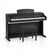 Classic Cantabile Banquette De Piano Modèle A Noir Mat Velours Noir thumbnail 4