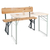 Stagecaptain BBB-119 Hirschgarten Bierzeltbank mit Lehne 119 cm Natur  - Retoure (Verpackungsschaden) thumbnail 4
