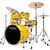 Tama IP50H6W-ELY Imperialstar Drumkit Electric Yellow Set inkl. Gigbags thumbnail 4