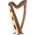 Classic Cantabile H-29 WN Keltische harp 29 snaren thumbnail 4