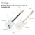 Pack Rocktile Banger's Set Guitares Électriques White incl. Amplificateur, Housse, Accordeur, Câble, Sangle, Cordes et Cours incl. CD/DVD thumbnail 4