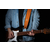 Ortega OSCU-6 Gitarrengurt Echtleder Orange Braid thumbnail 4