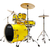 Tama IP52H6W-ELY Imperialstar Drumkit Electric Yellow Set inkl. Gigbags thumbnail 4