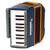 Hohner XS Kinderaccordeon Set Blauw-Oranje thumbnail 4