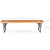 Stagecaptain BBB-180 Hirschgarten Bierzeltbank 177 cm Naturel 4x Set thumbnail 4