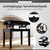 Classic Cantabile Panchetta per pianoforte nero lucido thumbnail 4