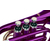 Classic Cantabile TT-400 Bb-Taschentrompete Violett Starter Set thumbnail 4