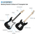 McGrey Rockit guitare électrique ST set complet noir thumbnail 4