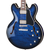 Gibson ES-335 Figured Deep Ocean Burst thumbnail 4