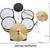 XDrum Junior Pro Kinderdrumstel Rood incl. School thumbnail 4