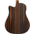 Ibanez AAD70CE-TBN Westerngitaar Charcoal Burst Top thumbnail 4