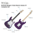 Set De Guitarras Eléctricas Rocktile Banger's Pack, 8 Piezas Purple thumbnail 4