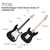 Pack Rocktile Banger's Set Guitares Électriques Noir incl. Ampli, Housse, Accordeur, Câble, Sangle, Cordes et Cours incl. CD/DVD thumbnail 4