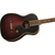Gretsch Jim Dandy Parlor Deep Cherry Burst thumbnail 4