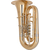Miraphone Bb-Tuba Modèle 494 Hagen Laiton Doré thumbnail 4