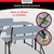 Stagecaptain BBDL-119 GY Hirschgarten Set Tavolo Da Birreria Con Schienale Per Balcone 119 cm Grigio thumbnail 4