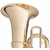 B&S 3099/2 WG-L F-Tuba in ottone dorato laccata thumbnail 4