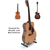 Classic Cantabile GS-2009A Gitarrenständer für Akustikgitarren und -bässe 3x Set thumbnail 4