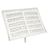 Atril de Orquesta Classic Cantabile de Chapa Perforada Heavy Blanco Set de 10 thumbnail 4